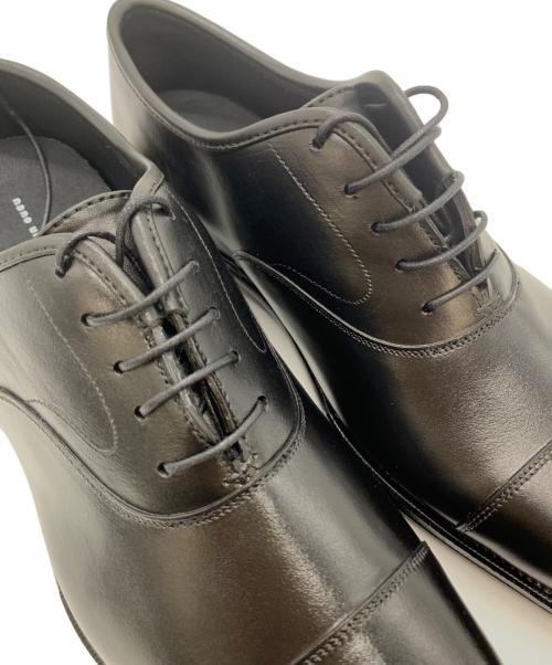 nano・universe（ナノ・ユニバース）nano・universe (ナノ・ユニバース) ストレートチップシューズ ブラック サイズ:27の古着・服飾アイテム