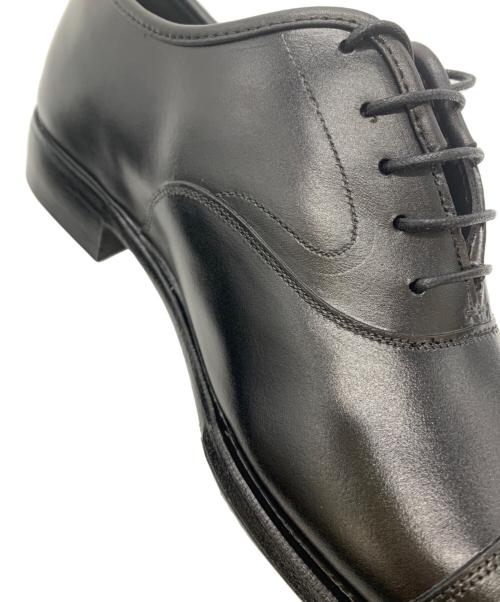 nano・universe（ナノ・ユニバース）nano・universe (ナノ・ユニバース) ストレートチップシューズ ブラック サイズ:27の古着・服飾アイテム