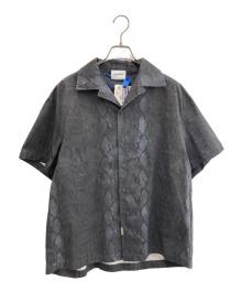 ANTIDOTEWORLDWIDE（アンチドートワールドワイド）の古着「半袖シャツ」｜ブラック