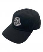 MONCLERモンクレール）の古着「LOGO BASEBALL CAP」｜ブラック