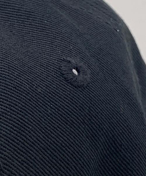 MONCLER（モンクレール）MONCLER (モンクレール) LOGO BASEBALL CAP ブラックの古着・服飾アイテム