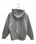 SUPREME (シュプリーム) Supreme(シュプリーム)Satin Applique Hooded Sweatshirt グレー サイズ:Ｍ：20000円