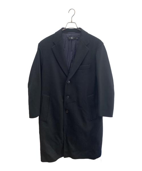 UNIQLO（ユニクロ）UNIQLO (ユニクロ) チェスターコート ブラック サイズ:Ｓの古着・服飾アイテム