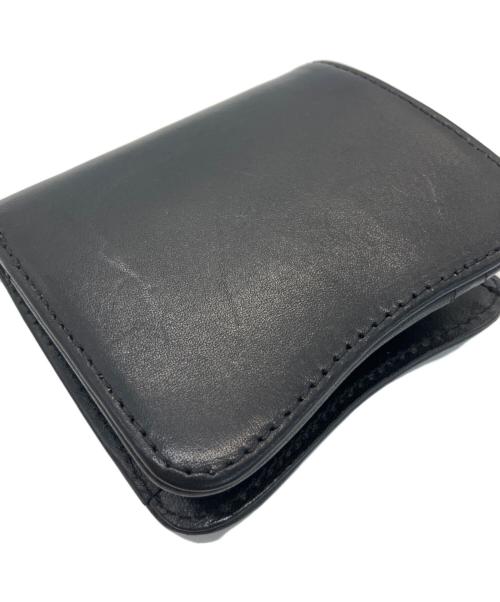 Y'2 leather（ワイツーレザー）Y'2 LEATHER (ワイツーレザー) 2つ折り財布 ブラックの古着・服飾アイテム