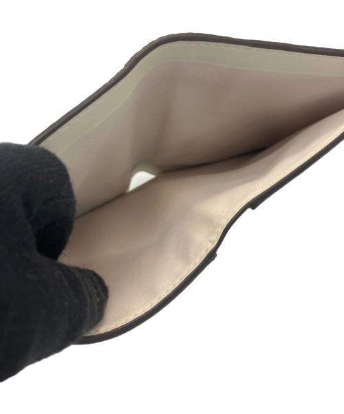 COACH（コーチ）COACH (コーチ) ウィン スモール ウォレット・ストロベリー プリント アイボリーの古着・服飾アイテム