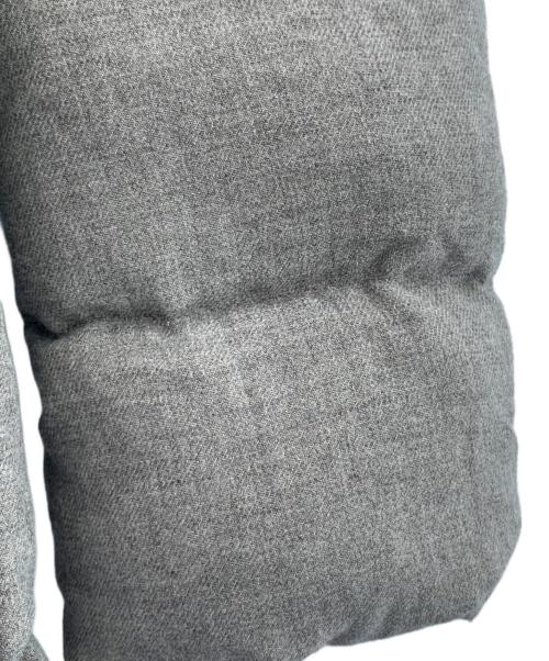 HERNO（ヘルノ）HERNO (ヘルノ) HERNO(ヘルノ)フードダウンブルゾン PI000907U 33278 9300 レーヨン ウール ライトグレー サイズ:50の古着・服飾アイテム