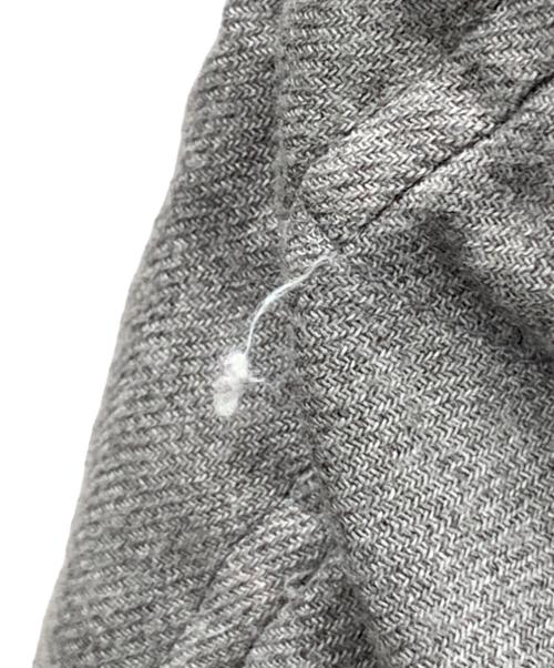 HERNO（ヘルノ）HERNO (ヘルノ) HERNO(ヘルノ)フードダウンブルゾン PI000907U 33278 9300 レーヨン ウール ライトグレー サイズ:50の古着・服飾アイテム