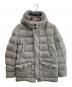 HERNO（ヘルノ）の古着「HERNO(ヘルノ)フードダウンブルゾン PI000907U 33278 9300 レーヨン ウール」｜ライトグレー