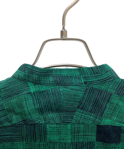 BRU NA BOINNE（ブルーナボイン）BRU NA BOINNE (ブルーナボイン) 長袖シャツ グリーン サイズ:Lの古着・服飾アイテム