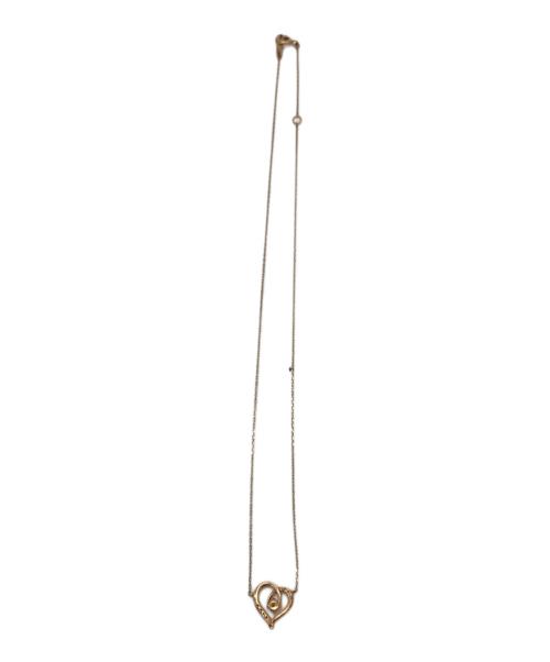 4℃（ヨンドシー）4℃ (ヨンドシー) オープンハート ゴールドの古着・服飾アイテム