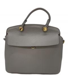 中古・古着通販】FURLA (フルラ) ショルダーバッグ グレージュ