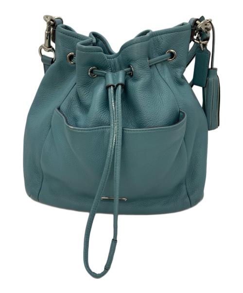 COACH（コーチ）COACH (コーチ) 2WAYショルダーバッグ ブルーの古着・服飾アイテム