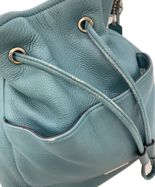 COACH（コーチ）COACH (コーチ) 2WAYショルダーバッグ ブルーの古着・服飾アイテム