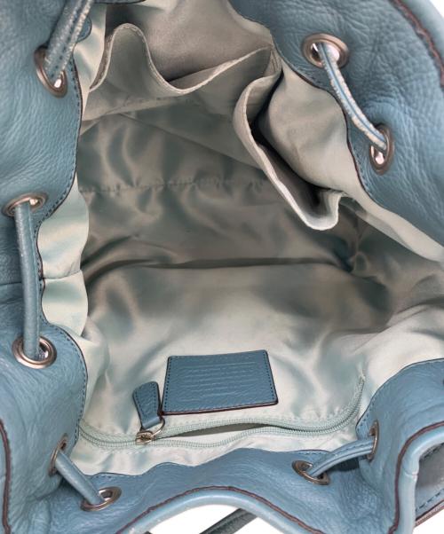 COACH（コーチ）COACH (コーチ) 2WAYショルダーバッグ ブルーの古着・服飾アイテム