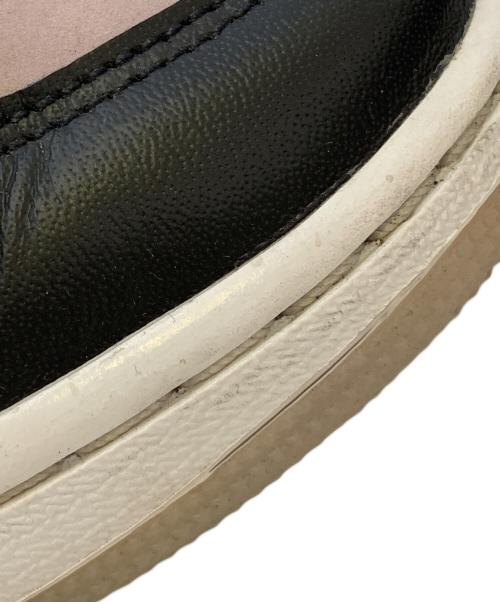 NIKE（ナイキ）NIKE (ナイキ) NIKE(ナイキ)ジョーダン 1 ロー SE デューンブラック×ライトピンク ブラック×ライトピンク サイズ:27の古着・服飾アイテム