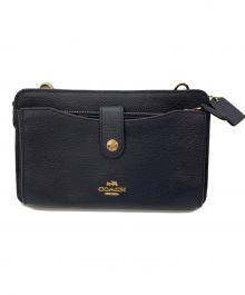 COACH（コーチ）の古着「メッセンジャーバッグ」｜ネイビー