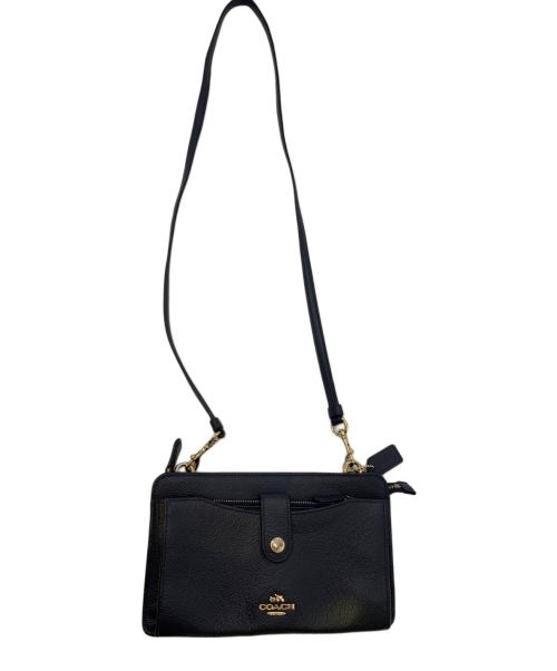 COACH（コーチ）COACH (コーチ) メッセンジャーバッグ ネイビーの古着・服飾アイテム