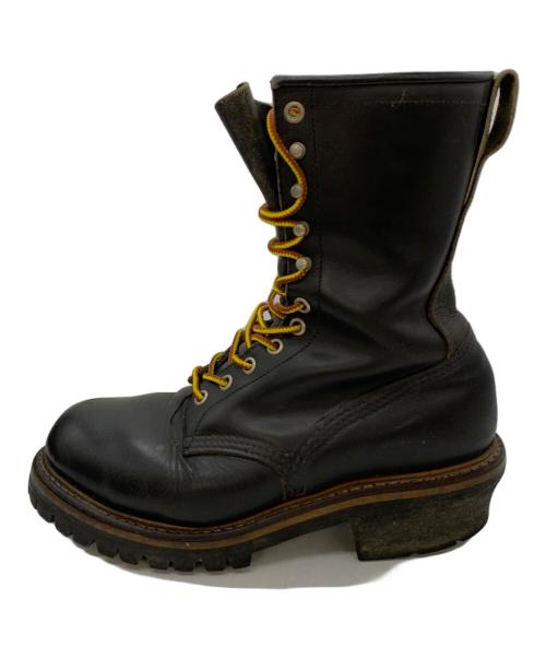 RED WING（レッドウィング）RED WING (レッドウィング) エンジニアブーツ ブラック サイズ:7 1/2の古着・服飾アイテム