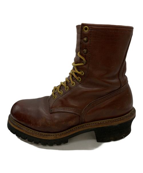 RED WING（レッドウィング）RED WING (レッドウィング) RED WING(レッドウィング)ANSIZ41PT91 ブラウン サイズ:27cmの古着・服飾アイテム