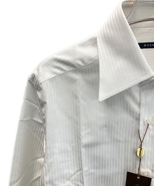 GUCCI（グッチ）GUCCI (グッチ) ワイシャツ ホワイト サイズ:40 15 3/4 未使用品の古着・服飾アイテム