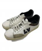 LOUIS VUITTONルイ ヴィトン）の古着「ルクセンブルグライン スニーカー」｜ホワイト×ブラウン