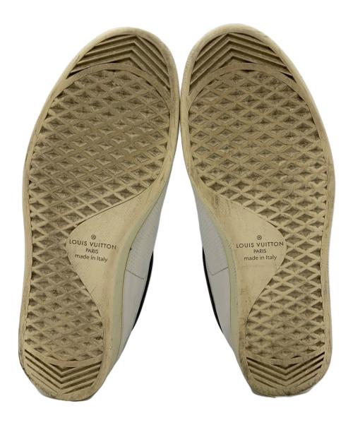 LOUIS VUITTON（ルイ ヴィトン）LOUIS VUITTON (ルイ ヴィトン) 	ルクセンブルグライン スニーカー ホワイト×ブラウン サイズ:25.5の古着・服飾アイテム