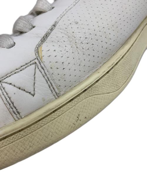 LOUIS VUITTON（ルイ ヴィトン）LOUIS VUITTON (ルイ ヴィトン) 	ルクセンブルグライン スニーカー ホワイト×ブラウン サイズ:25.5の古着・服飾アイテム