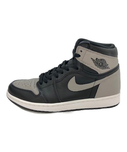 NIKE（ナイキ）NIKE (ナイキ) AIR JORDAN 1 RETRO HIGH OG ブラック サイズ:26.5の古着・服飾アイテム