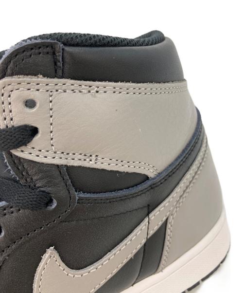 NIKE（ナイキ）NIKE (ナイキ) AIR JORDAN 1 RETRO HIGH OG ブラック サイズ:26.5の古着・服飾アイテム