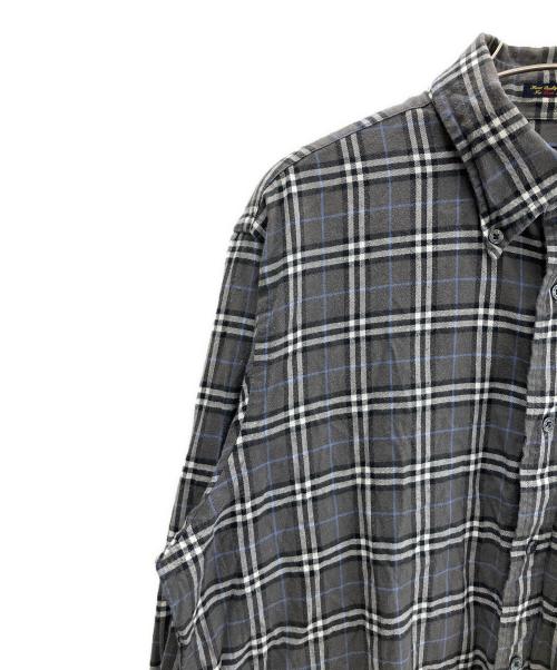 BURBERRY BLACK LABEL（バーバリーブラックレーベル）BURBERRY BLACK LABEL (バーバリーブラックレーベル) 長袖シャツ グレー サイズ:3の古着・服飾アイテム