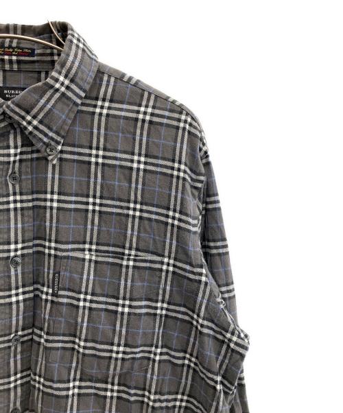BURBERRY BLACK LABEL（バーバリーブラックレーベル）BURBERRY BLACK LABEL (バーバリーブラックレーベル) 長袖シャツ グレー サイズ:3の古着・服飾アイテム