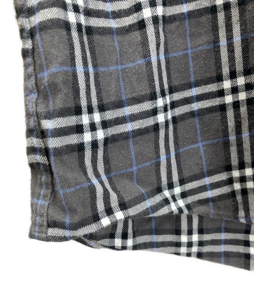 BURBERRY BLACK LABEL（バーバリーブラックレーベル）BURBERRY BLACK LABEL (バーバリーブラックレーベル) 長袖シャツ グレー サイズ:3の古着・服飾アイテム