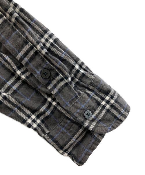 BURBERRY BLACK LABEL（バーバリーブラックレーベル）BURBERRY BLACK LABEL (バーバリーブラックレーベル) 長袖シャツ グレー サイズ:3の古着・服飾アイテム