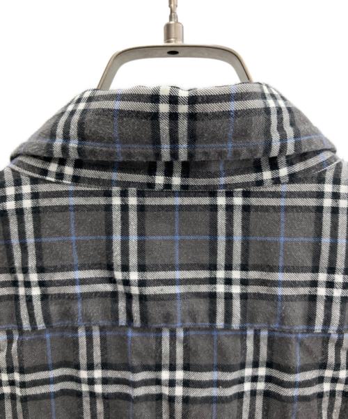 BURBERRY BLACK LABEL（バーバリーブラックレーベル）BURBERRY BLACK LABEL (バーバリーブラックレーベル) 長袖シャツ グレー サイズ:3の古着・服飾アイテム