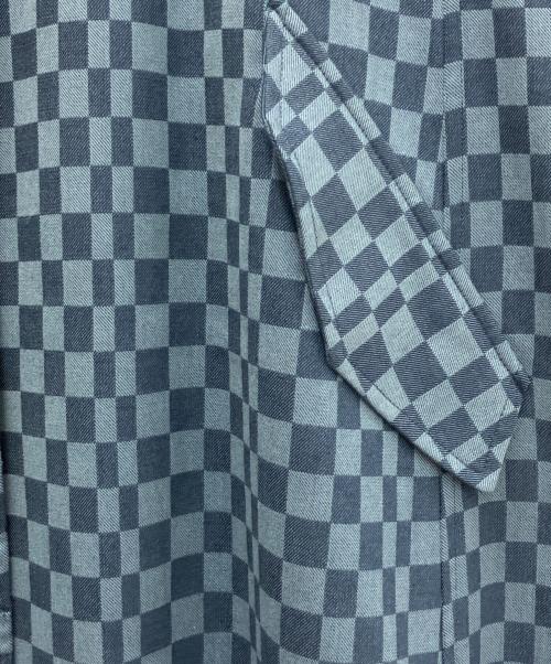 MAISON SPECIAL（メゾンスペシャル）MAISON SPECIAL (メゾンスペシャル) ロングコート ブルー サイズ:FREEの古着・服飾アイテム