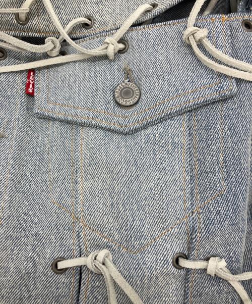 LEVI'S（リーバイス）LEVI'S (リーバイス) FACETASM (ファセッタズム) デニムジャケット インディゴ サイズ:XL 未使用品の古着・服飾アイテム