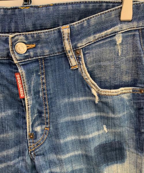 DSQUARED2（ディースクエアード）DSQUARED2 (ディースクエアード) ジーンズ ブルー サイズ:48の古着・服飾アイテム