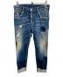 DSQUARED2（ディースクエアード）の古着「ジーンズ」｜ブルー