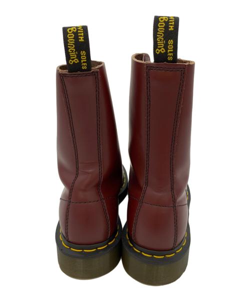 Dr.Martens（ドクターマーチン）Dr.Martens (ドクターマーチン) 10ホールブーツ ボルドー サイズ:23の古着・服飾アイテム