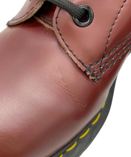 Dr.Martens（ドクターマーチン）Dr.Martens (ドクターマーチン) 10ホールブーツ ボルドー サイズ:23の古着・服飾アイテム
