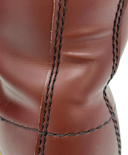 Dr.Martens（ドクターマーチン）Dr.Martens (ドクターマーチン) 10ホールブーツ ボルドー サイズ:23の古着・服飾アイテム