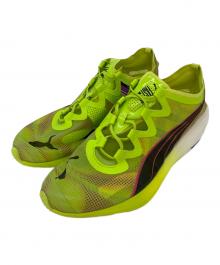 PUMA（プーマ）の古着「ランニングシューズ」｜黄緑