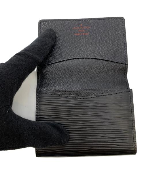 LOUIS VUITTON（ルイ ヴィトン）LOUIS VUITTON (ルイ ヴィトン) 	アンヴェロップ・カルト・ドゥ・ヴィジット ブラックの古着・服飾アイテム