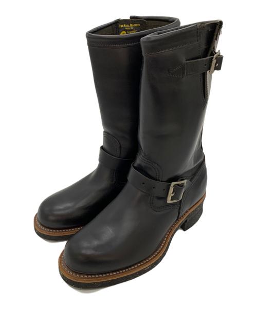THE REAL McCOY'S（ザ・リアルマッコイズ）THE REAL McCOY'S (ザ・リアルマッコイズ) HIPPERA エンジニアブーツ ブラック サイズ:71/2の古着・服飾アイテム