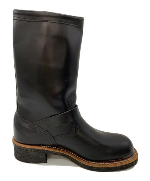 THE REAL McCOY'S（ザ・リアルマッコイズ）THE REAL McCOY'S (ザ・リアルマッコイズ) HIPPERA エンジニアブーツ ブラック サイズ:71/2の古着・服飾アイテム