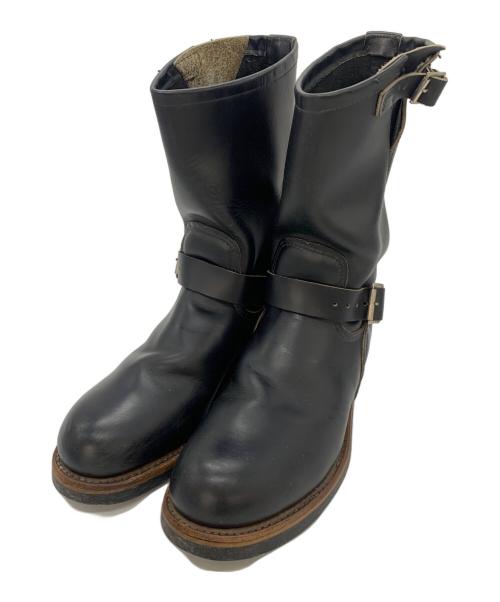 RED WING（レッドウィング）RED WING (レッドウィング) エンジニアブーツ ブラック サイズ:25.5の古着・服飾アイテム