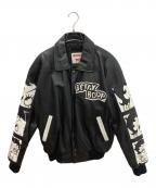 AMERICAN TOONSアメリカントゥーンズ）の古着「レザージャケット」｜ブラック