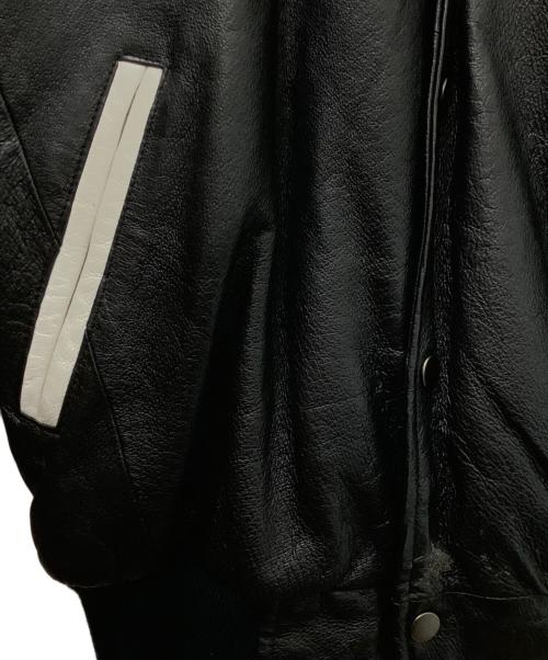 AMERICAN TOONS（アメリカントゥーンズ）AMERICAN TOONS (アメリカントゥーンズ) レザージャケット ブラック サイズ:Ｓの古着・服飾アイテム