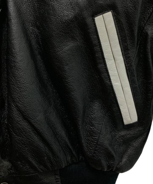 AMERICAN TOONS（アメリカントゥーンズ）AMERICAN TOONS (アメリカントゥーンズ) レザージャケット ブラック サイズ:Ｓの古着・服飾アイテム