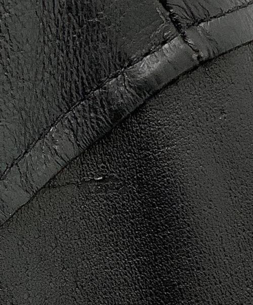 AMERICAN TOONS（アメリカントゥーンズ）AMERICAN TOONS (アメリカントゥーンズ) レザージャケット ブラック サイズ:Ｓの古着・服飾アイテム